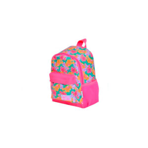 Mochila Infantil Estampa Divertida Escola Estampa: Florzinha