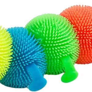 Centopeia Antiestresse Sensorial com Luz 18cm – Brinquedo Infantil Colorido, Toque Macio, Brilha no Escuro, Fidget Toy Relaxante para Crianças - TYDA