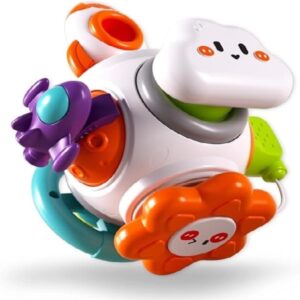 Brinquedo Montessori Sensorial Bebe Infantil, Cubo De Atividades Educativo 6 Em 1, Brinquedo Interativo Para Desenvolvimento Do Seu Bebe