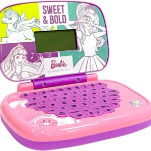 Candide, Laptop Infantil, Barbie, Brinquedo Educativo - Bilíngue