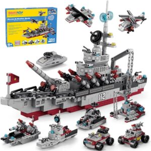 Blocos de Montar Construção STEM Brinquedos Infantil 554 Peças