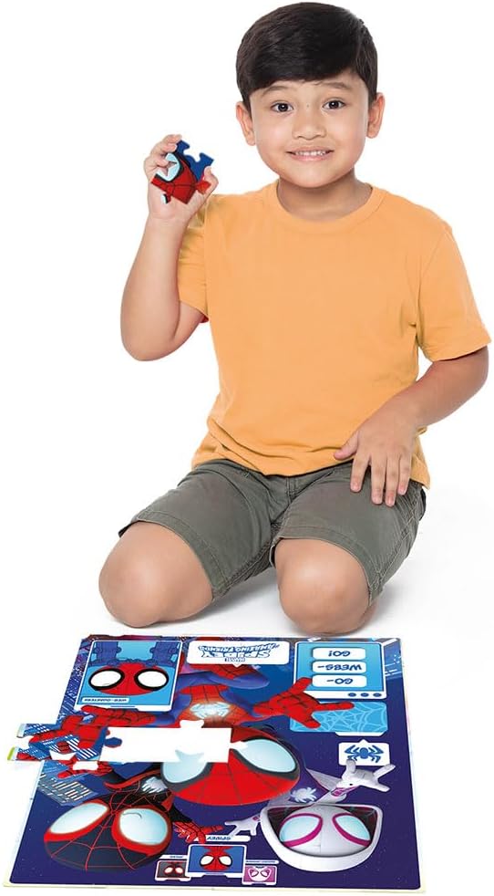 Toyster - Quebra-cabeça: Spidey - 28 peças Grandinho - Disney - JAK - Imagem 3