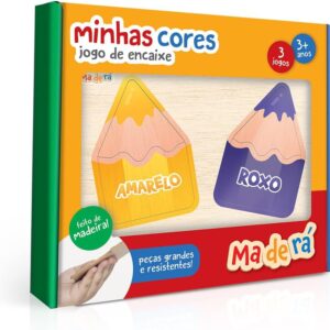 Toyster - Minhas cores - Jogo de encaixe - Maderá