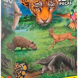 Quebra-cabeça 150 peças Fauna Brasileira - Grow
