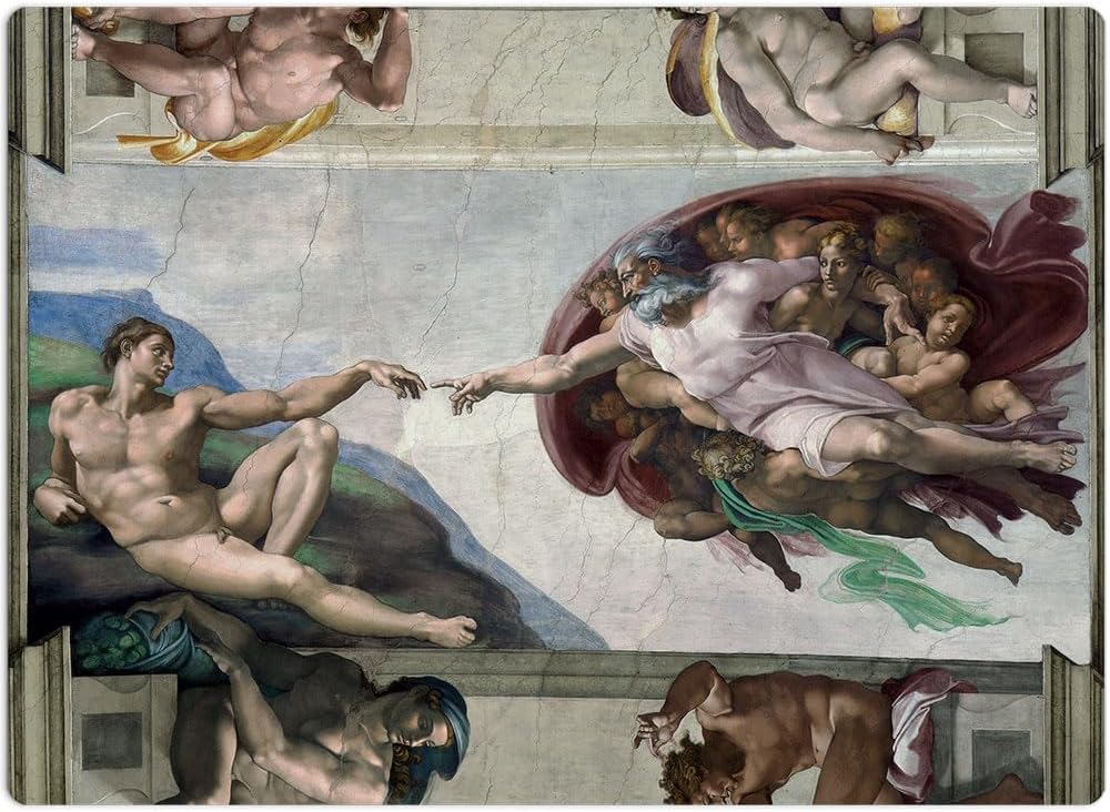 Toyster - Quebra-cabeça: Michelangelo - A Criação de Adão - 500 peças - Game Office - Imagem 2
