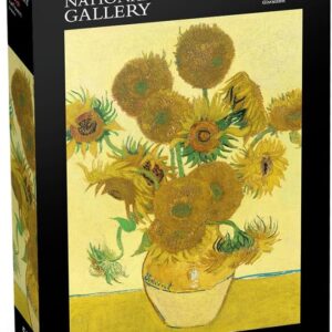 Quebra cabeça Van Gogh, Girassois 500 peças, National Gallery- Mimo brinquedos