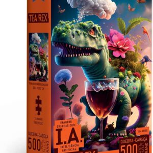 Toyster - Quebra-cabeça: IA: Tea Rex - 500 peças nano - Game Office