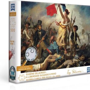 Toyster - Quebra-cabeça: Eugène Delacroix - A Liberdade Guiando o Povo - 500 peças - Game Office