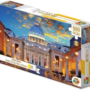 GGB Plast Quebra-Cabeça Basílica de São Pedro Vaticano 500 Peças