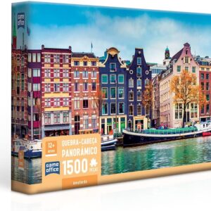Toyster - Quebra-cabeça: Amsterdã - 1500 peças - Game Office