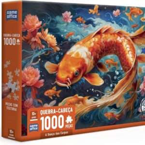 Toyster - A Dança das Carpas - Quebra-cabeça 1000 peças - Game Office