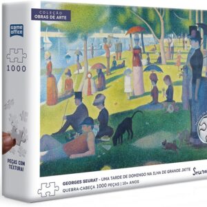 Toyster - Quebra-cabeça: Georges Seurat - Uma Tarde de Domingo na Ilha de Grande Jatte - 1000 peças - Game Office