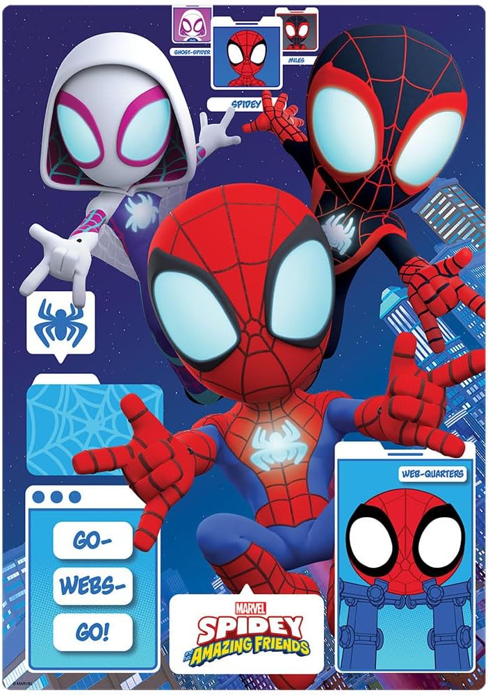 Toyster - Quebra-cabeça: Spidey - 28 peças Grandinho - Disney - JAK - Imagem 4