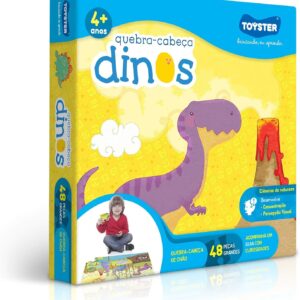 Toyster - Quebra-Cabeça: Dinos - 48 peças Grandão