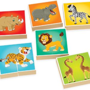 Quebra-Cabeça em Blocos - Zoo Junges