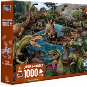 Toyster - Quebra-cabeça: Era Jurássica - 1000 peças - Game Office