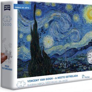 Toyster - Quebra-cabeça: Vincent Van Gogh - A Noite Estrelada - 1000 peças - Game Office